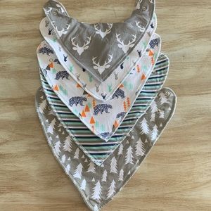 Mountain Bandana Bib Set